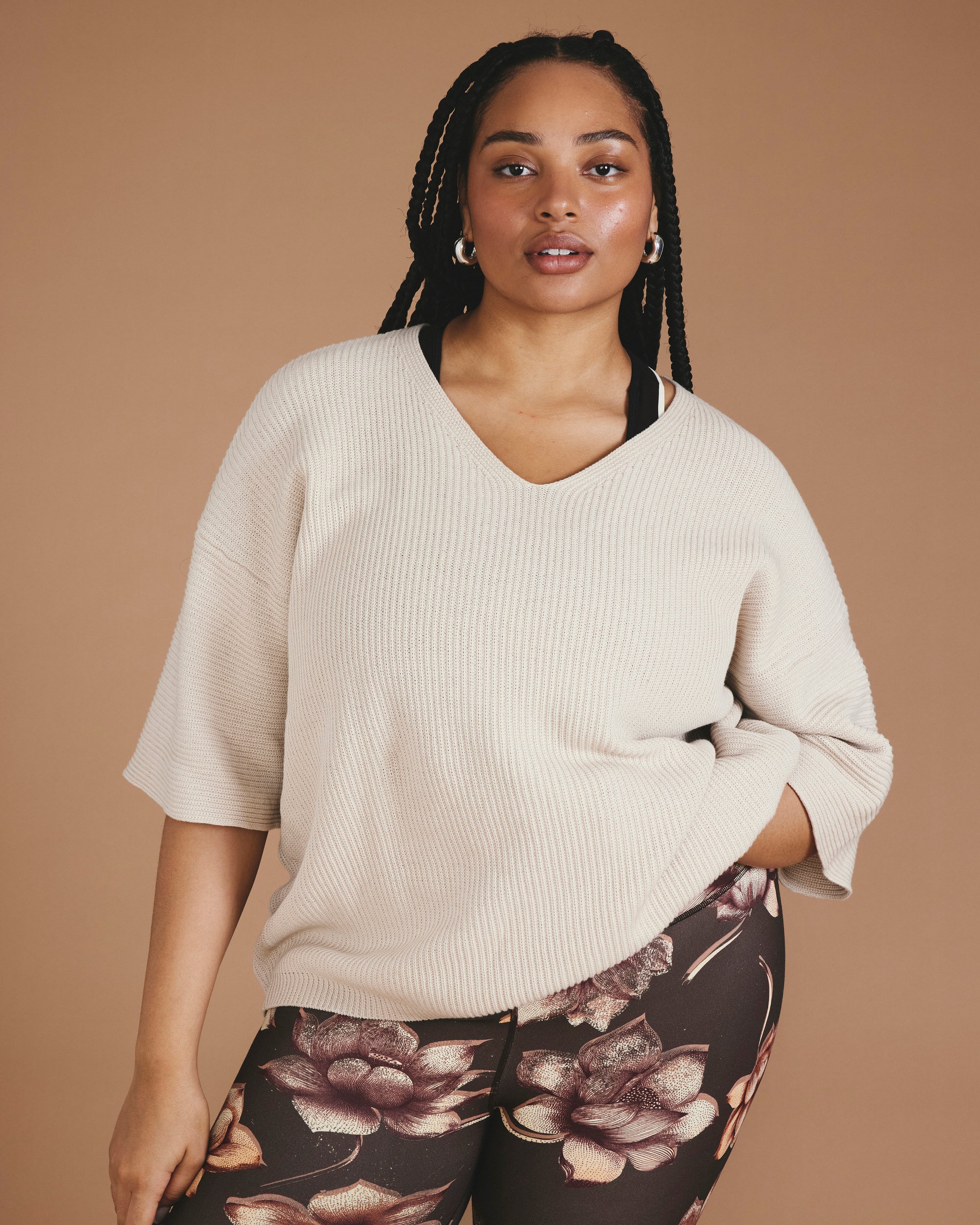 Lotus Sweater - Dove Wing | Plus Size & Straight Size Women's Fashion | Universal Standard