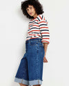 Briony Below the Knee Denim Shorts - Union City Blue | Plus Size & Straight Size Women's Fashion | Universal Standard