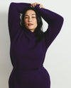 Arly Wrap Neck Sweater - Supernova