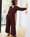 Moore Liquid Jersey Blouse - Deep Red | Plus Size & Straight Size Women's Fashion | Universal Standard