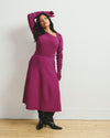 Leonora Sweater Skirt - Rothko Purple