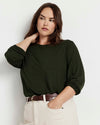 Joan Liquid Jersey Long Sleeve Top - Coratina Green | Plus Size & Straight Size Women's Fashion | Universal Standard