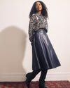Charlotte Faux Leather Skirt - Supernova