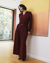 Moore Liquid Jersey Blouse - Deep Red | Plus Size & Straight Size Women's Fashion | Universal Standard