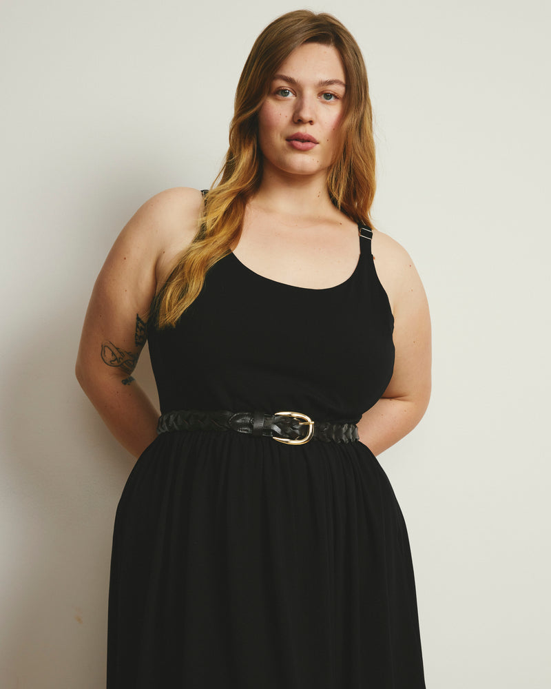 Cayo Cami Dress - Black | Plus Size & Straight Size Women's Fashion | Universal Standard
