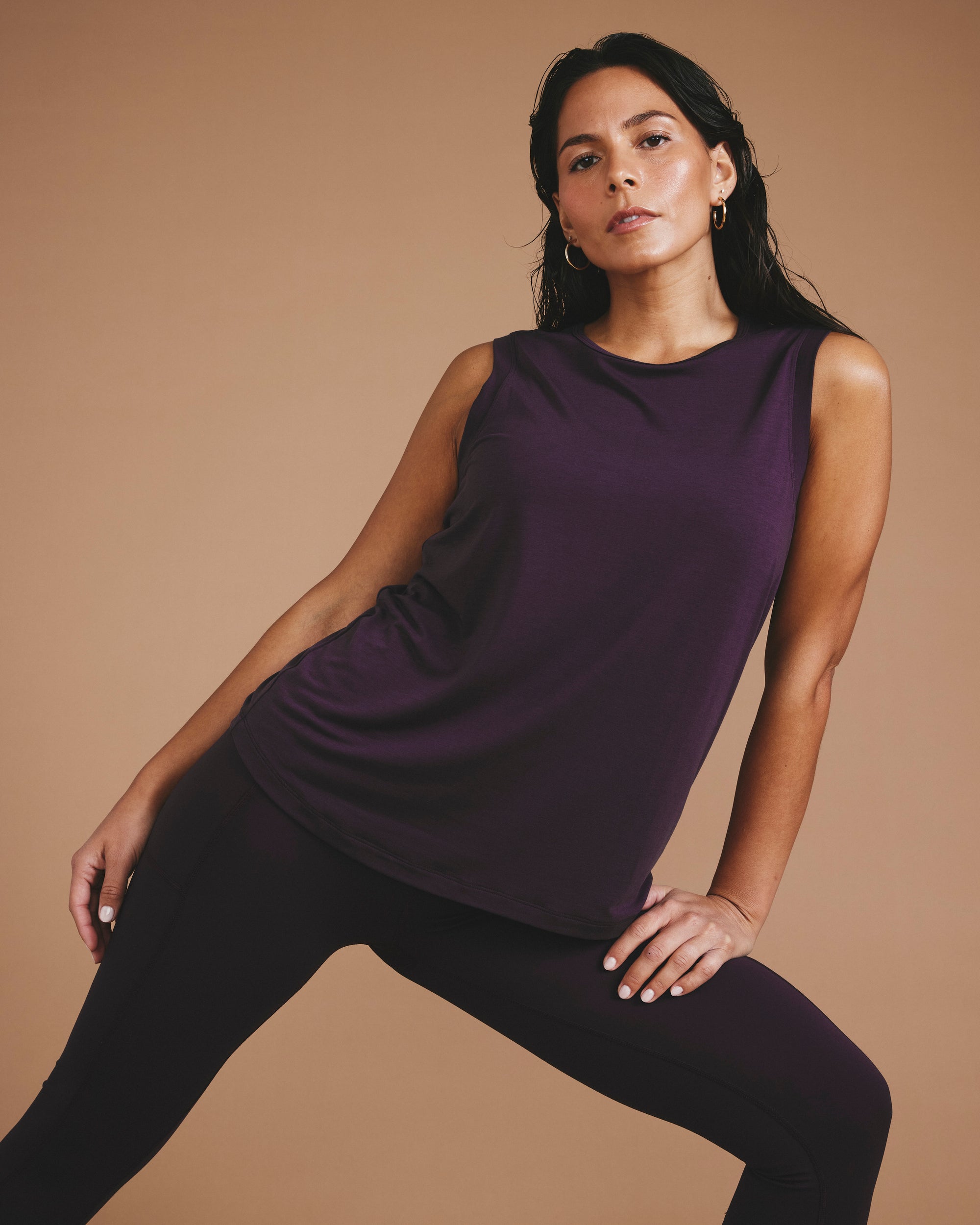 Mia Movement Tank - Purple Jewel | Plus Size & Straight Size Women's Fashion | Universal Standard