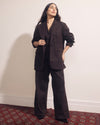Percy Denim Look Blazer - Espresso | Plus Size & Straight Size Women's Fashion | Universal Standard