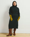 Risa Sweater Skirt - Green Gemstone