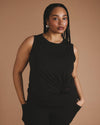 Mia Movement Tank - Deep Brown | Plus Size & Straight Size Women's Fashion | Universal Standard