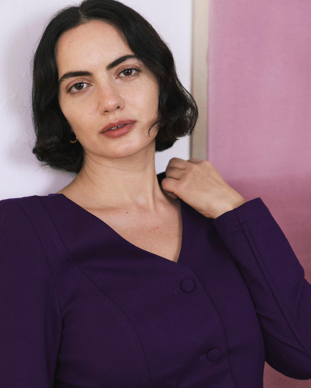Statement Tailored Ponte Top - Supernova | Plus Size & Straight Size Women's Fashion | Universal Standard
