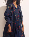 Henning x US Park Soft Trench - After Dark Print