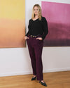 All Day Cigarette Pants - Gamay