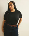 Maia Stovepipe Sleeve Tee - Black | Plus Size & Straight Size Women's Fashion | Universal Standard
