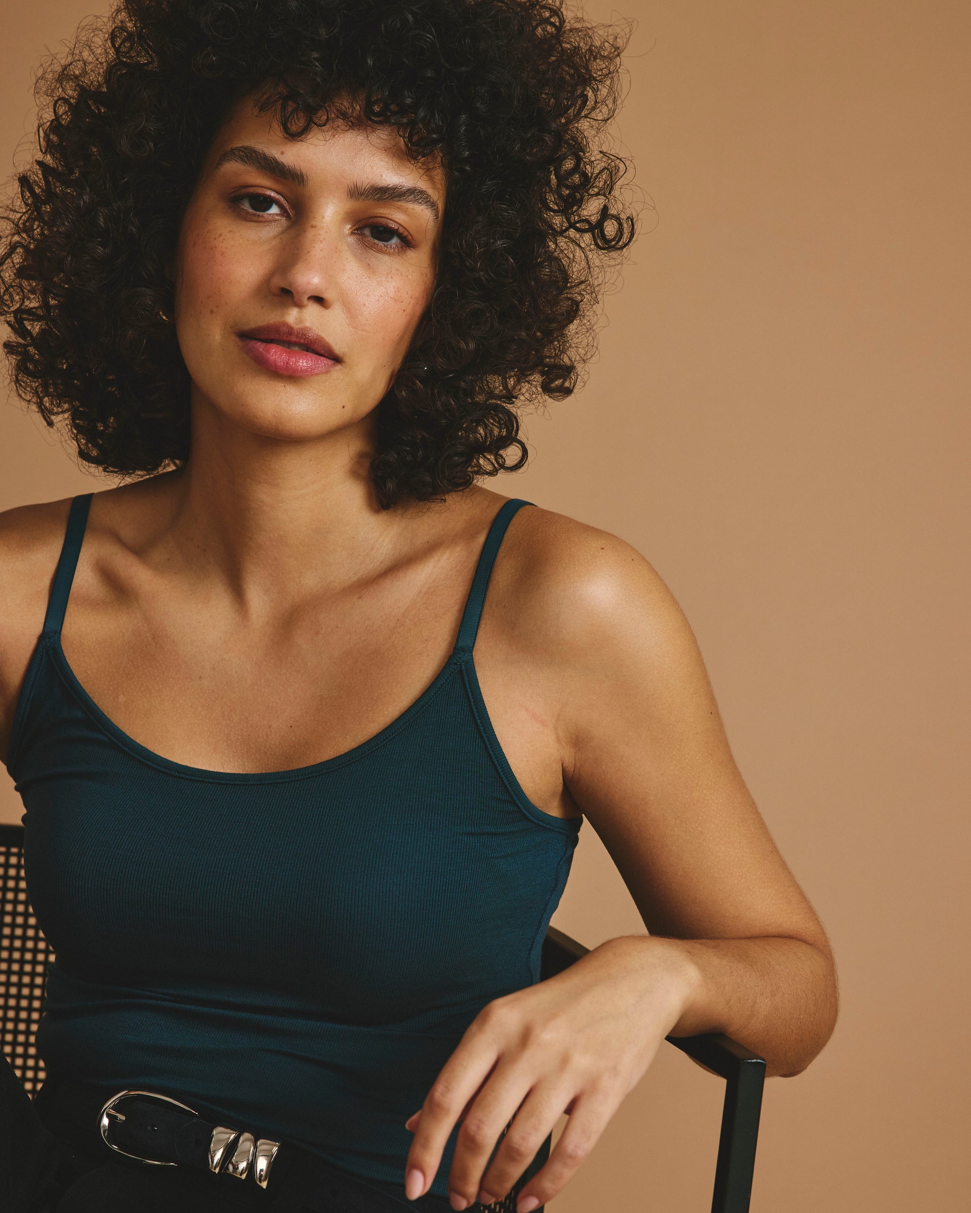 Cloud Rib Camisole - Deep Sea | Plus Size & Straight Size Women's Fashion | Universal Standard