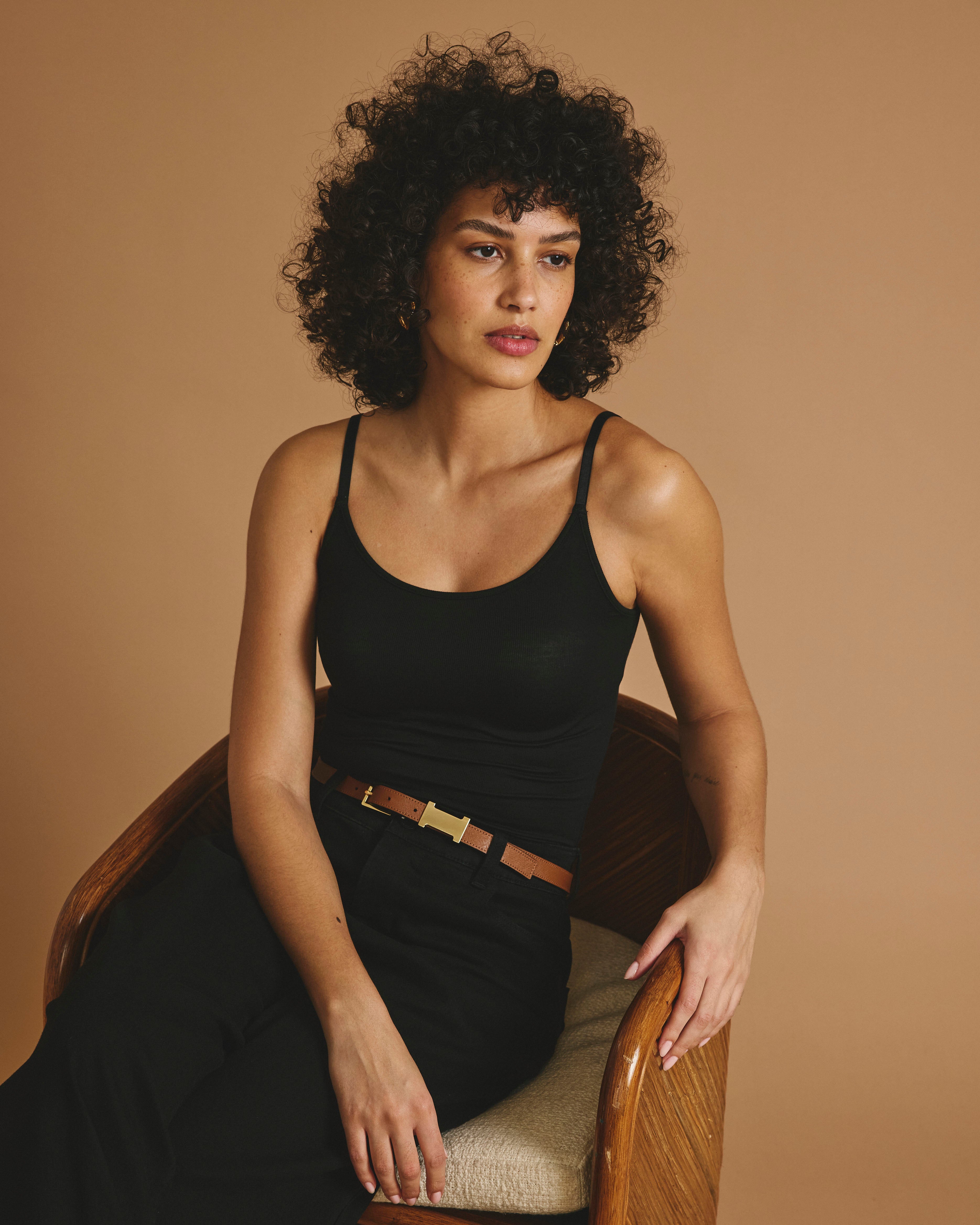 Cloud Rib Camisole - Black | Plus Size & Straight Size Women's Fashion | Universal Standard