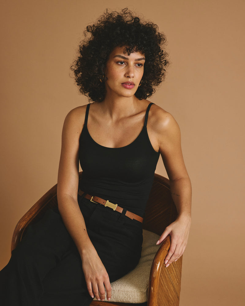 Cloud Rib Camisole - Black | Plus Size & Straight Size Women's Fashion | Universal Standard