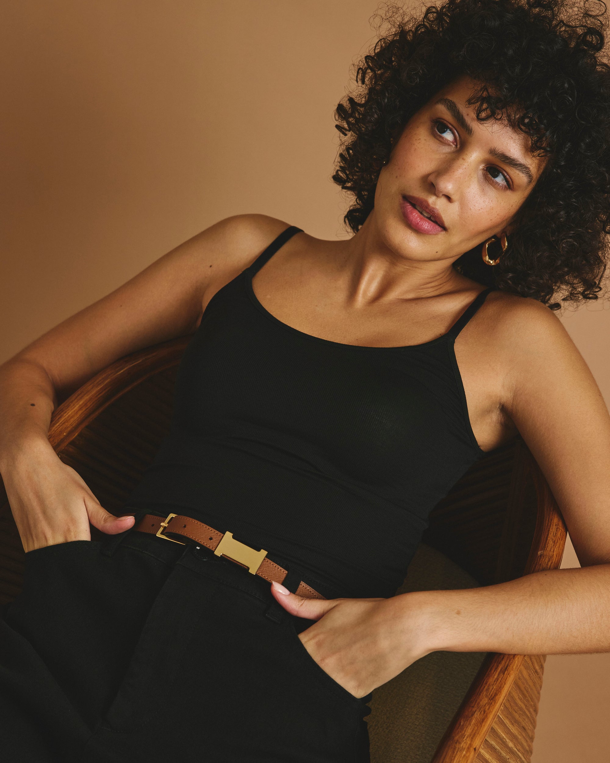 Cloud Rib Camisole - Black | Plus Size & Straight Size Women's Fashion | Universal Standard