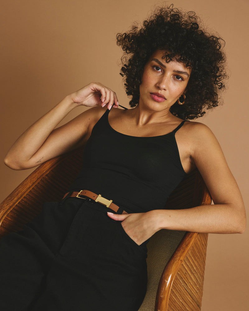 Cloud Rib Camisole - Black | Plus Size & Straight Size Women's Fashion | Universal Standard