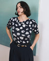 Louise Short Sleeve Liquid Jersey Top - Mystic Blossom | Plus Size & Straight Size Women's Fashion | Universal Standard