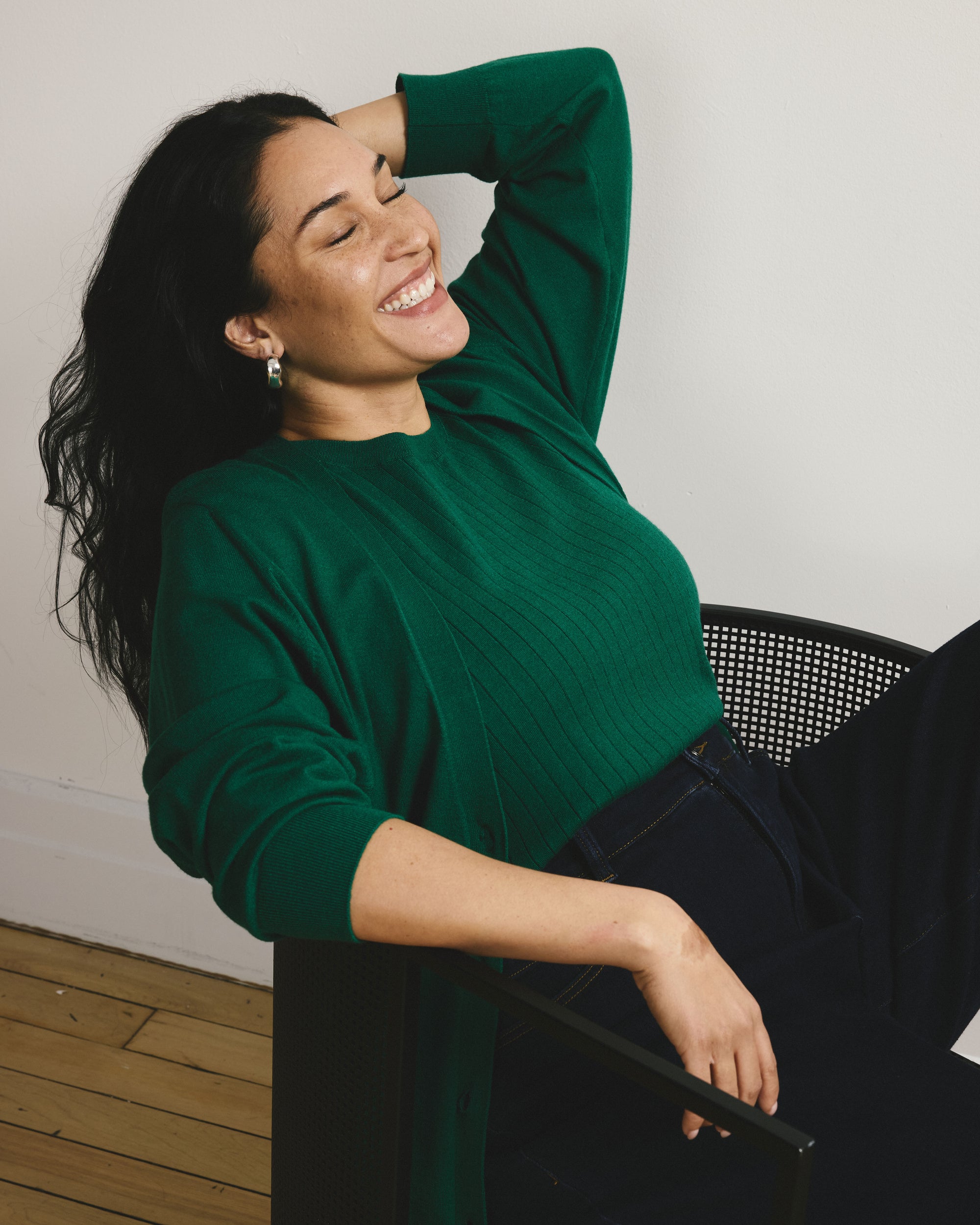 Savvy Fine Knit Cardigan - Aventurine