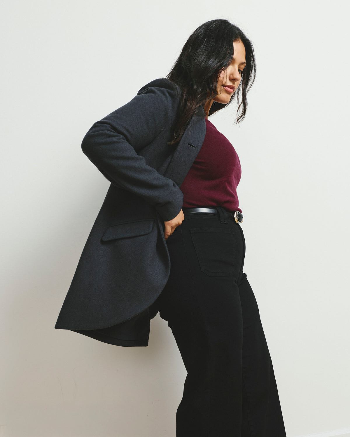 Beas Coat - Obsidian Gray