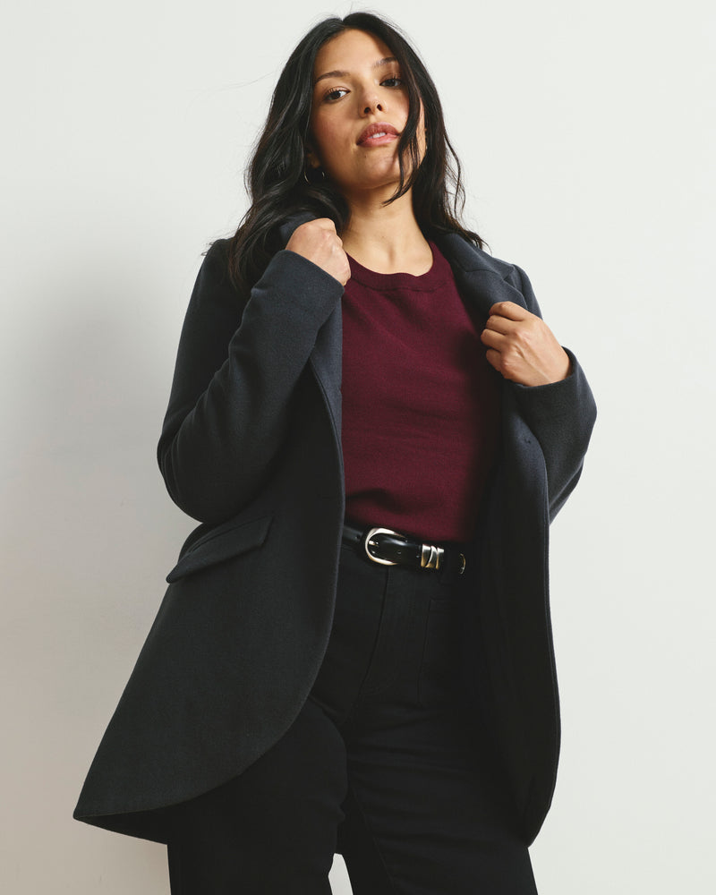 Beas Coat - Obsidian Gray | Plus Size & Straight Size Women's Fashion | Universal Standard