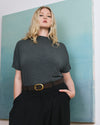Petra Liquid Jersey Top - Dark Gray Heather | Plus Size & Straight Size Women's Fashion | Universal Standard