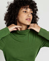 Close Fit Turtleneck - Garden Green | Plus Size & Straight Size Women's Fashion | Universal Standard
