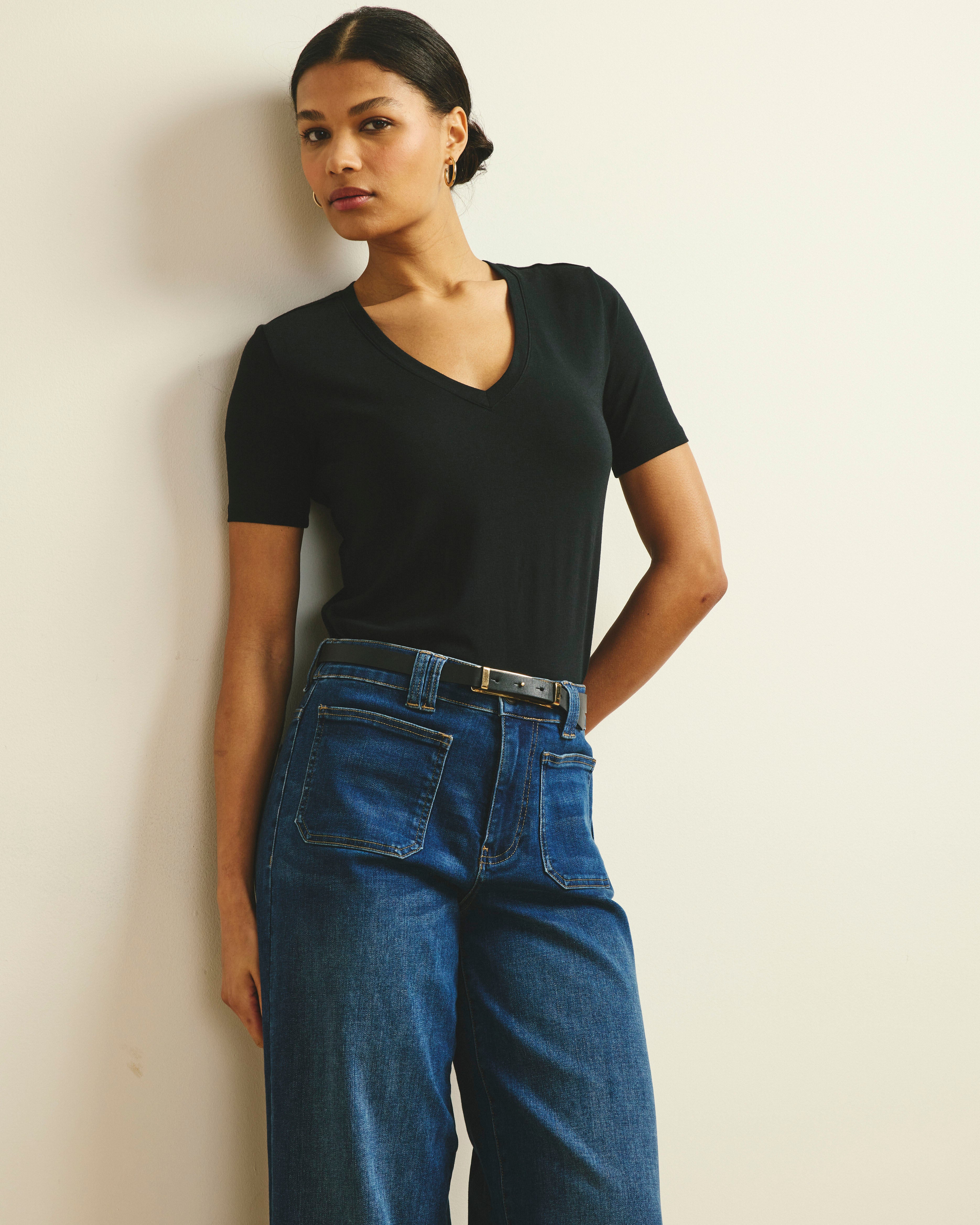 V Rex - Black | Plus Size & Straight Size Women's Fashion | Universal Standard