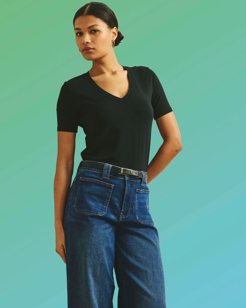 V Rex - Black | Plus Size & Straight Size Women's Fashion | Universal Standard