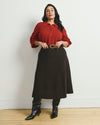 Leonora Sweater Skirt - Espresso