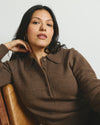 Soft Spun Polo Sweater - Winter Fawn | Plus Size & Straight Size Women's Fashion | Universal Standard