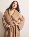 Asha Double Face Wool Blend Coat - Biscotti | Plus Size & Straight Size Women's Fashion | Universal Standard