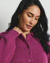 Soft Spun Polo Sweater - Rothko Purple