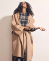 Asha Double Face Wool Blend Coat - Biscotti | Plus Size & Straight Size Women's Fashion | Universal Standard