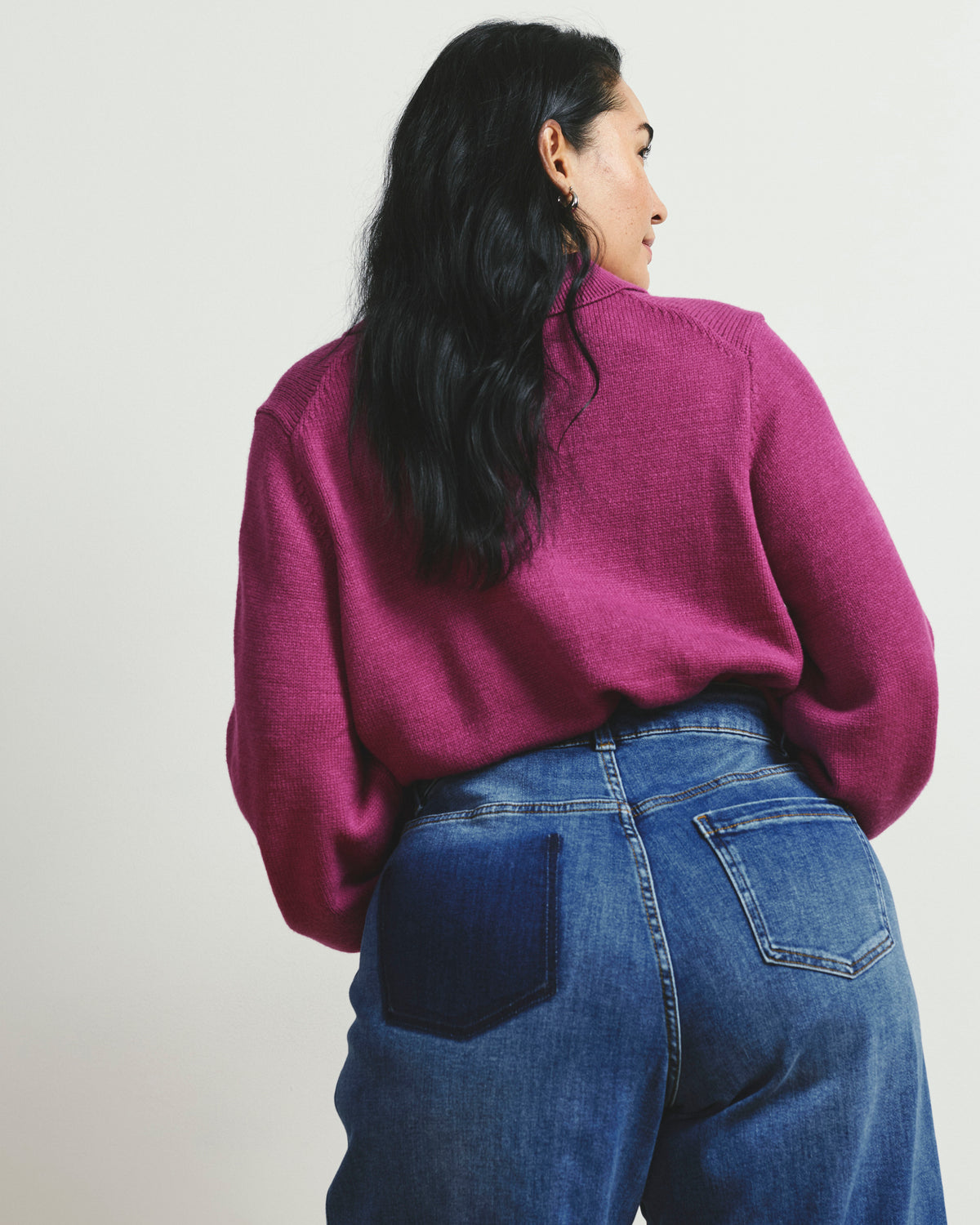 Dakota Twisted Leg Jeans - Woodstock Indigo