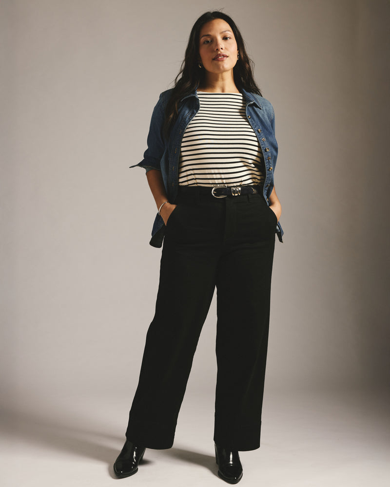 Carol High Rise High Stretch Jeans - Jet Black