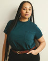 Garcon Tee - Deep Sea | Plus Size & Straight Size Women's Fashion | Universal Standard