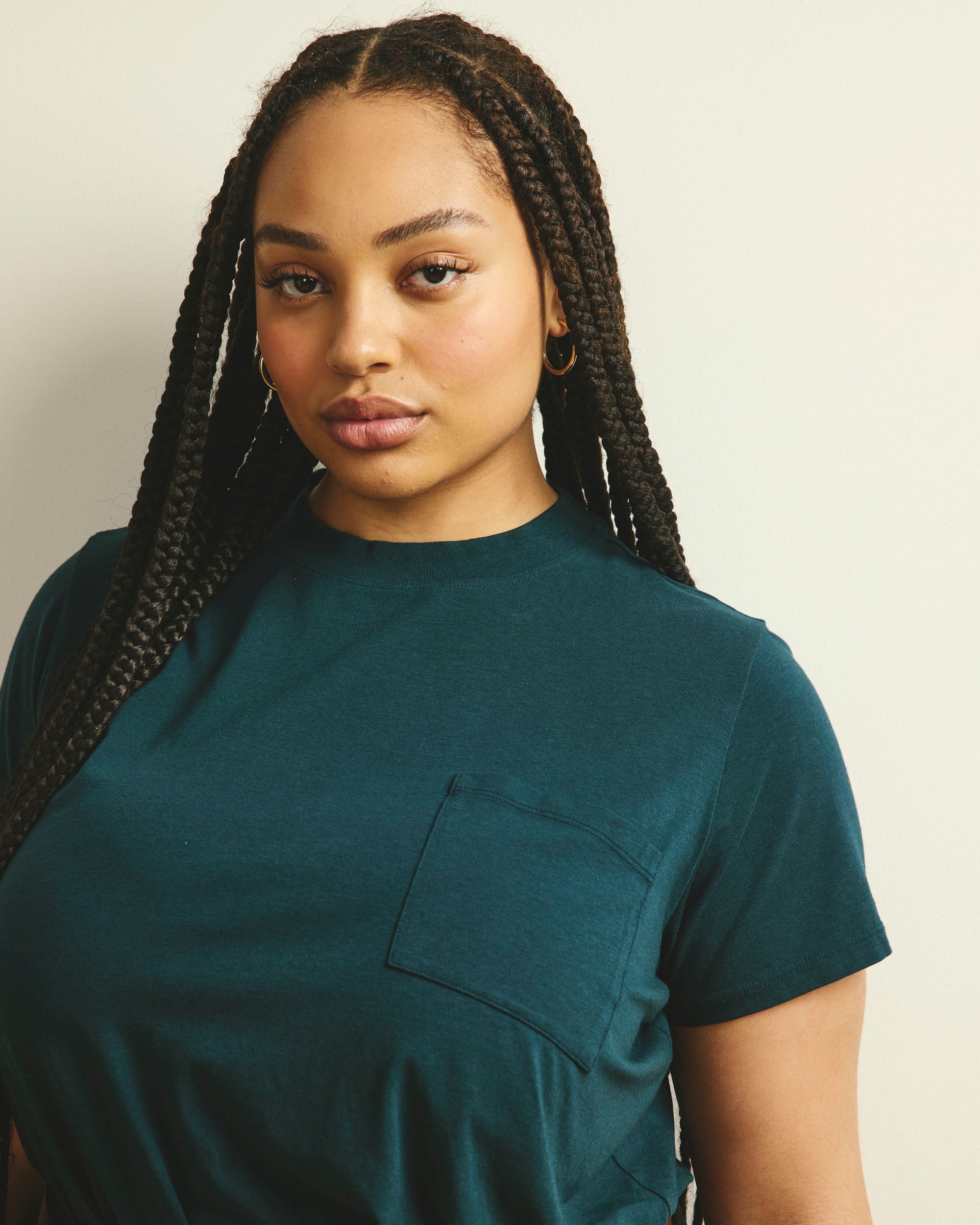 Garcon Tee - Deep Sea | Plus Size & Straight Size Women's Fashion | Universal Standard