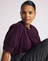 Pouf Sleeve Tee - Acai | Plus Size & Straight Size Women's Fashion | Universal Standard