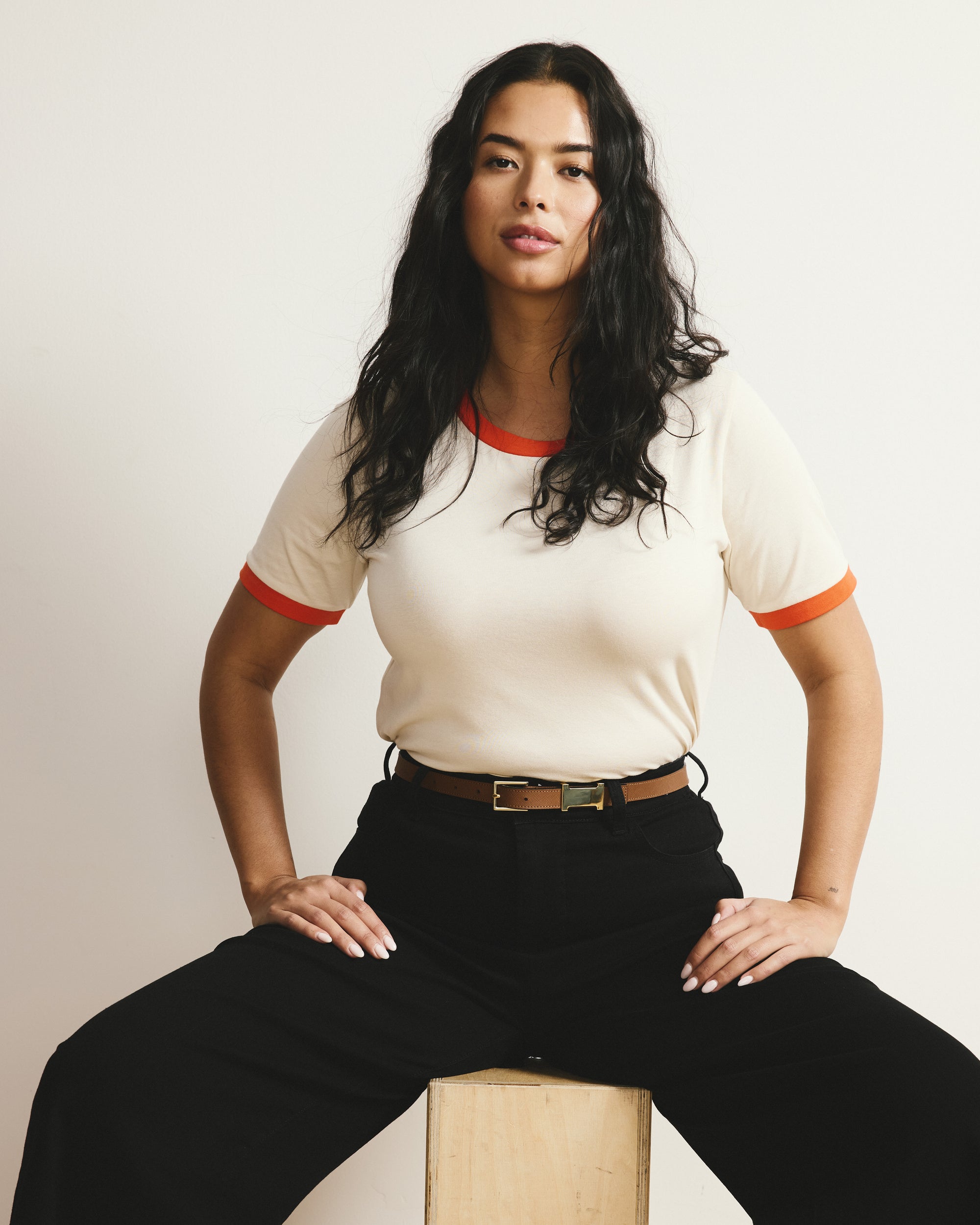 Tee Rex - Chamomile/Poppy Trim