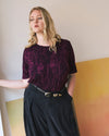 Lily Liquid Jersey Crew Neck Stovepipe Tee - Gamay Serpent Print | Plus Size & Straight Size Women's Fashion | Universal Standard