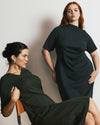 Penny Tailored Ponte Dress - Green Gemstone | Plus Size & Straight Size Women's Fashion | Universal Standard