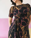 Delilah Liquid Jersey Dress - Poppy Field Print | Plus Size & Straight Size Women's Fashion | Universal Standard