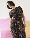 Delilah Liquid Jersey Dress - Poppy Field Print | Plus Size & Straight Size Women's Fashion | Universal Standard