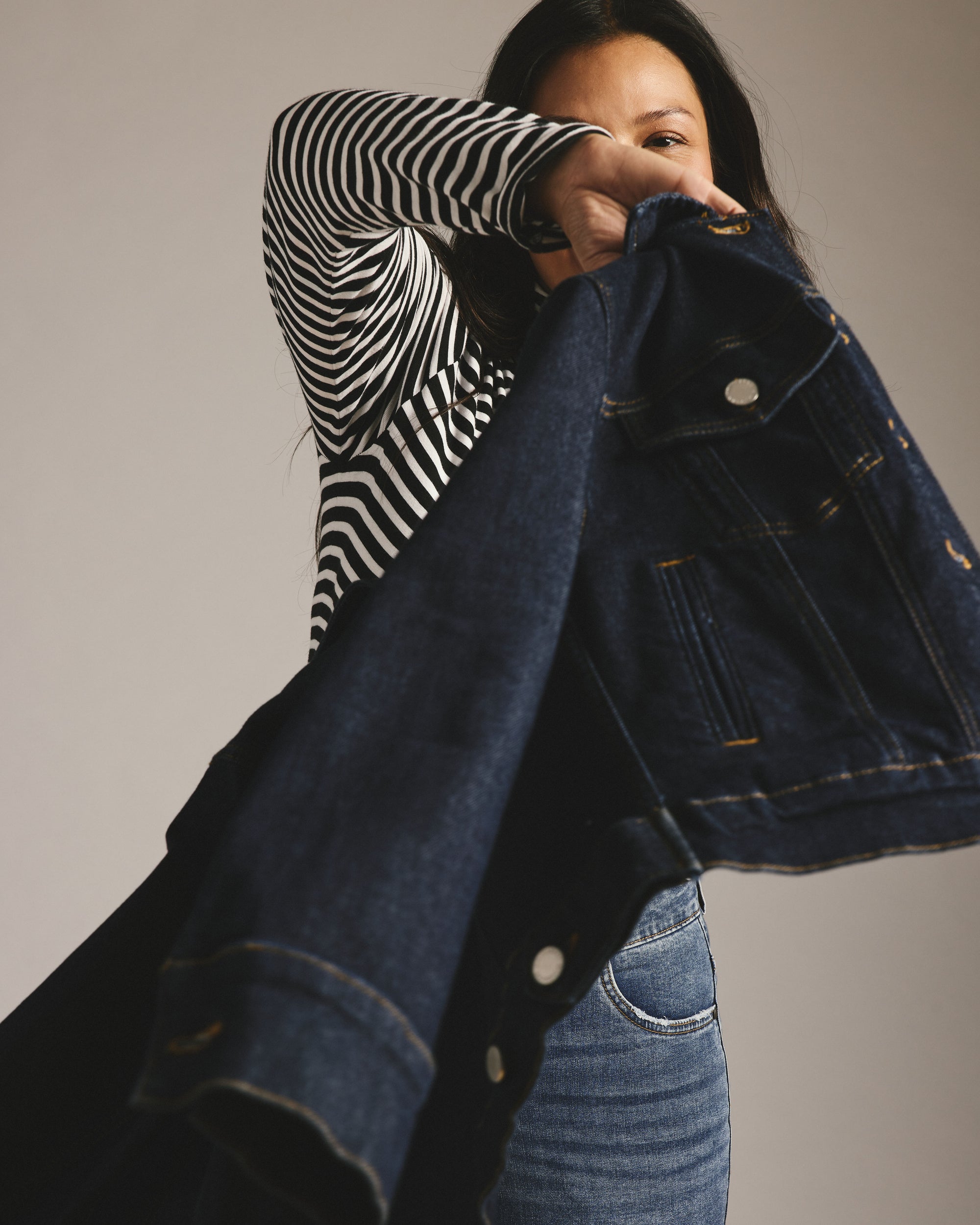 Kelsey Denim Jacket - Vintage Indigo Selvedge