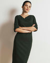 Lando Sculpted Ponte Dress - Kombu Green | Plus Size & Straight Size Women's Fashion | Universal Standard