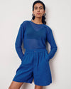 Luxe Cotton Gauze Beach Short - Ultramarine | Plus Size & Straight Size Women's Fashion | Universal Standard
