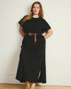Halie Maxi T-Shirt Dress - Black | Plus Size & Straight Size Women's Fashion | Universal Standard