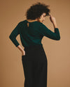 Joan Liquid Jersey Long Sleeve Top - Forest Green | Plus Size & Straight Size Women's Fashion | Universal Standard